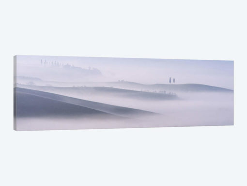 Dawn Mist In Val d'Orcia, Tuscany