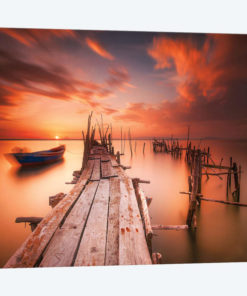 Red Sunset At Carrasqueira, Alentejo