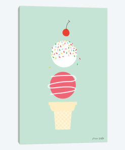 Ice Cream and Cherry I