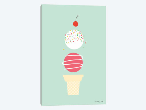 Ice Cream and Cherry I