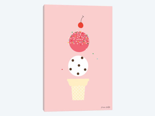Ice Cream and Cherry II