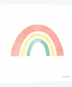 Pastel Rainbow I