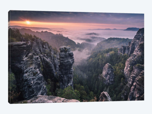 Sunrise On The Rocks