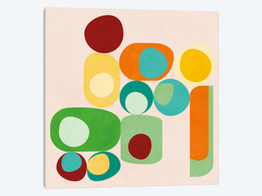 Geometric Mid Century Modern Summer