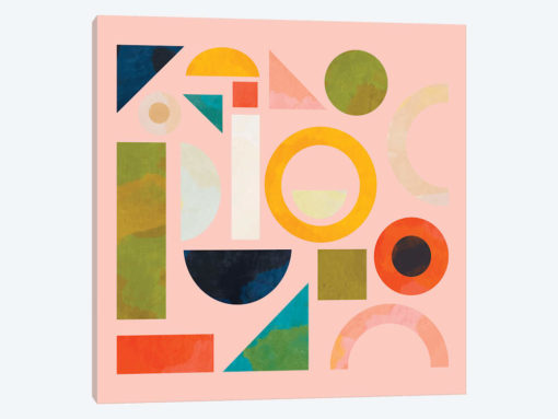 Geometric Play Modern Art