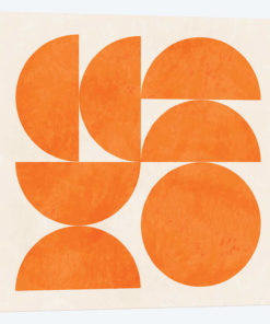 Geometric Shapes Orange