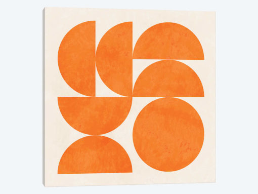 Geometric Shapes Orange
