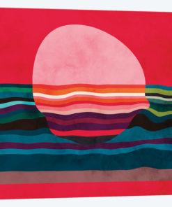 Pink Liquid Sun