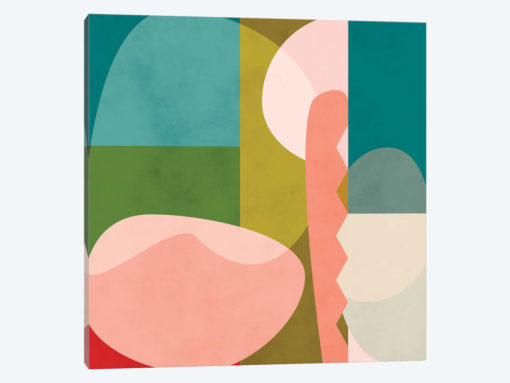 Shapes Geometric Art Mid Century I