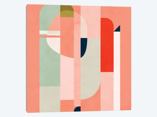 Shapes Modern Peach