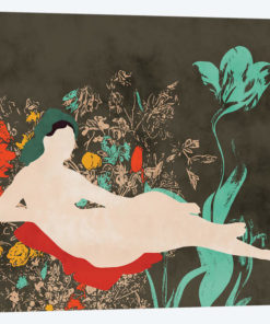 Woman In Garden