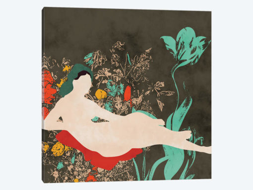 Woman In Garden