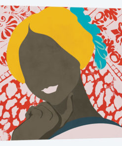 Woman With Pattern
