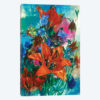 Bright Florals In Blue