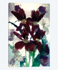 Deep Plum Florals