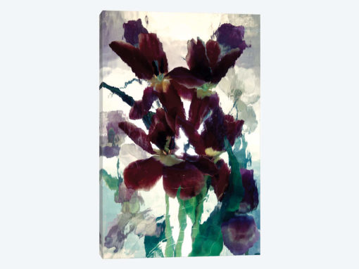 Deep Plum Florals
