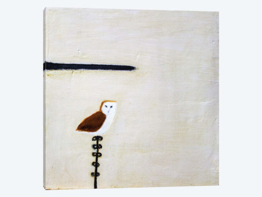 Owl On A Post