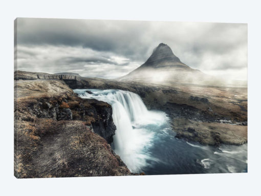Kirkjufell In Mist