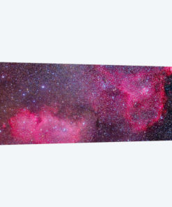 The Heart And Soul Nebulae In The Constellation Cassiopeia