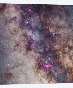 The Milky Way Around The Small Sagittarius Star Cloud