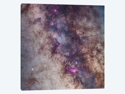 The Milky Way Around The Small Sagittarius Star Cloud