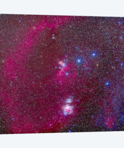 The Orion Nebula, Belt Of Orion, Sword Of Orion And Nebulosity