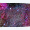 Vela Supernova Remnant In The Center Of The Gum Nebula Area Of Vela