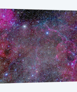 Vela Supernova Remnant In The Center Of The Gum Nebula Area Of Vela