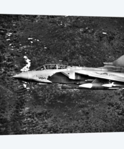 A Royal Air Force Tornado GR4 During Low Fly Training In North Wales I