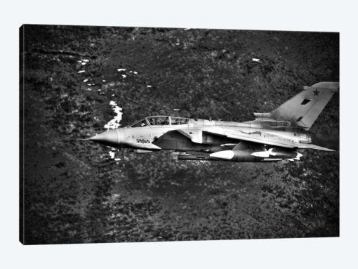 A Royal Air Force Tornado GR4 During Low Fly Training In North Wales I