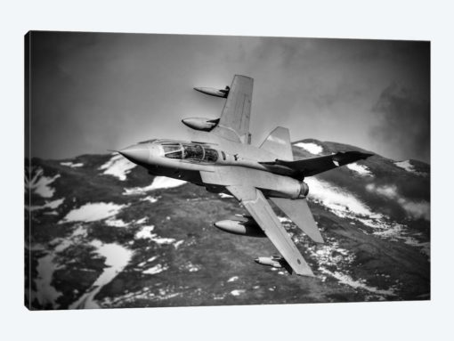 A Royal Air Force Tornado GR4 During Low Fly Training In North Wales II