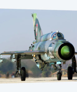 A Bulgarian Air Force MiG-21bis At Graf Ignatievo Air Base, Bulgaria