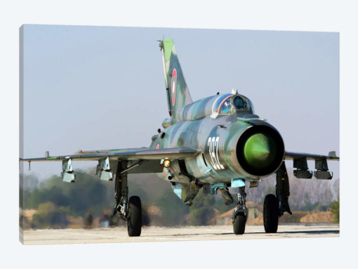 A Bulgarian Air Force MiG-21bis At Graf Ignatievo Air Base, Bulgaria