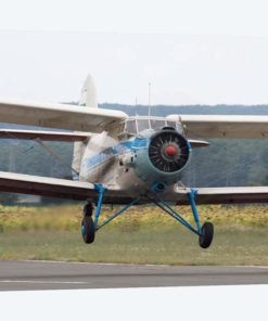 An Antonov An-2 Taking Off From An Airfield In Bulgaria
