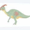Parasaurolophus Pencil Drawing With Digital Color