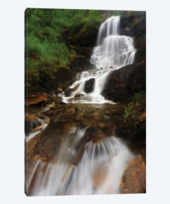 Roasto Falls In Nordland County, Norway