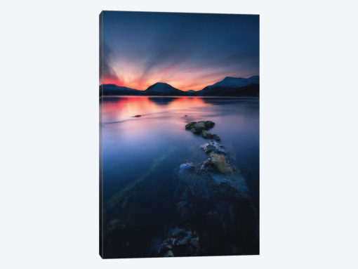 Sunset Over Tjeldsundet, Troms County, Norway II