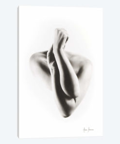 Nude Woman Charcoal Study 55
