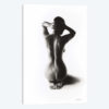 Nude Woman Charcoal Study 57