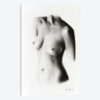 Nude Woman Charcoal Study 58