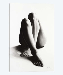 Nude Woman Charcoal Study 42