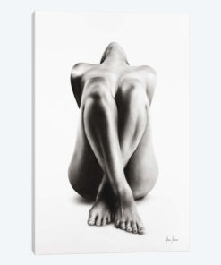 Nude Woman Charcoal Study 63
