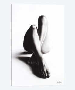Nude Woman Charcoal Study 39