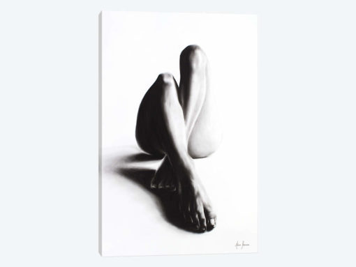 Nude Woman Charcoal Study 39