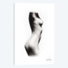 Nude Woman Charcoal Study 62