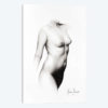 Nude Woman Charcoal Study 68