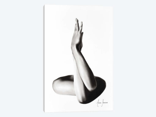 Nude Woman Charcoal Study 69