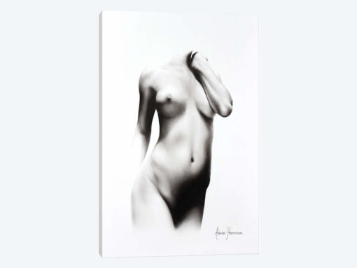 Nude Woman Charcoal Study 71