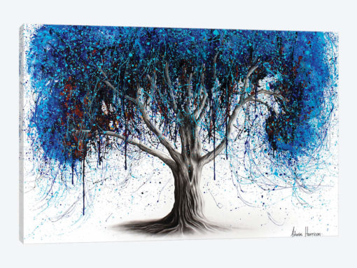 Blue Moonlight Tree