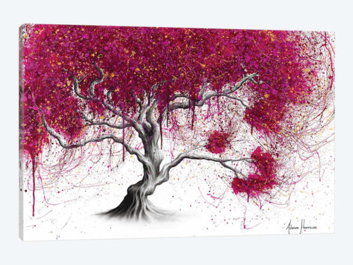 Magenta Kissing Tree